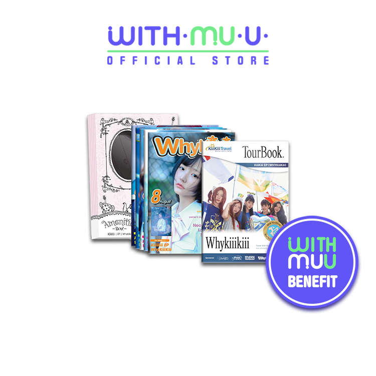[พร้อมส่ง] KiiiKiii - 3rd EP Album [WhyKiiiKiii] (WITHMUU POB)
