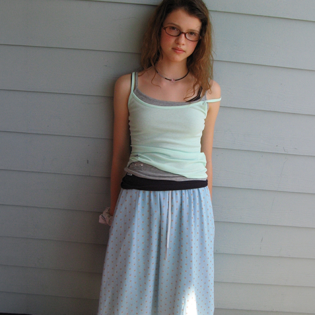 [RONRON] Mini Label Slim Sleeveless / 2colors — صورة 3