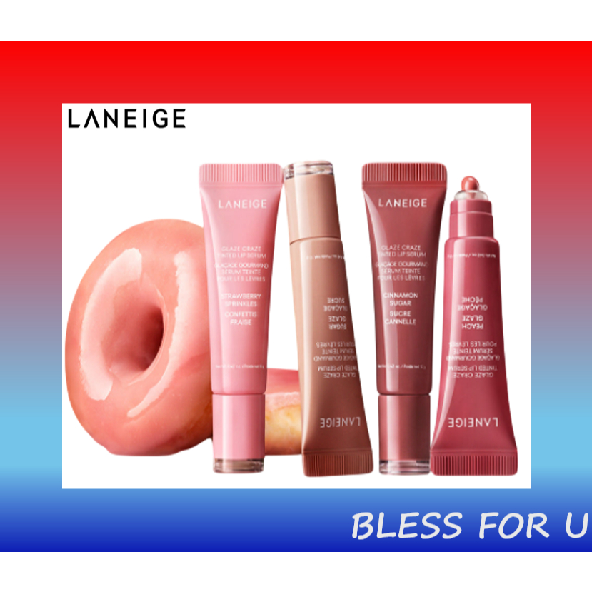 LANEIGE Glaze Craze Tinted Lip Serum (9 Colors)