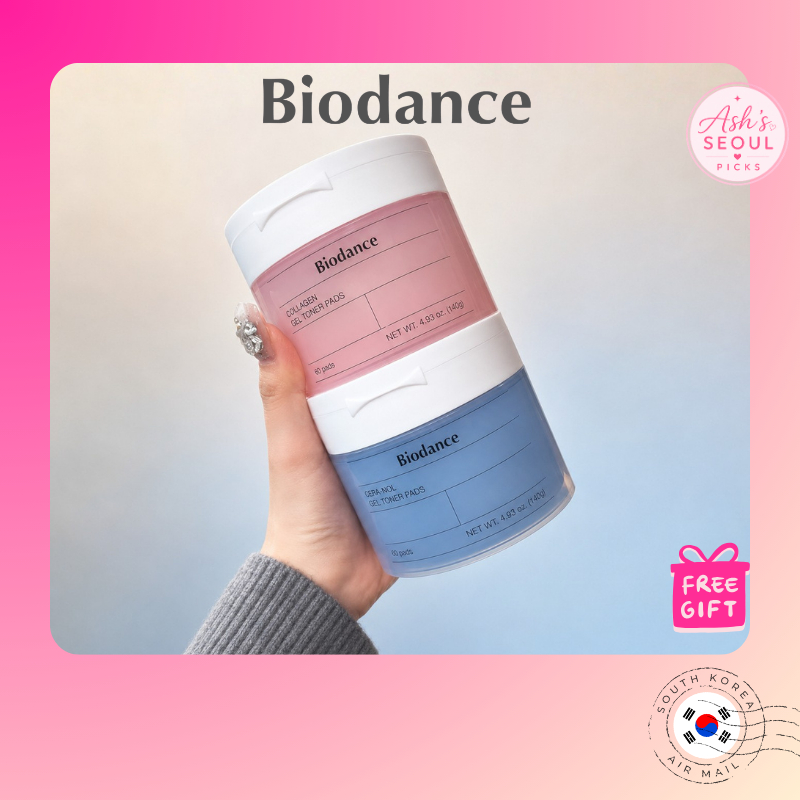 [BIODANCE] Collagen Gel Toner Pads/Cera-nol Gel Toner Pads 60ea (140g)