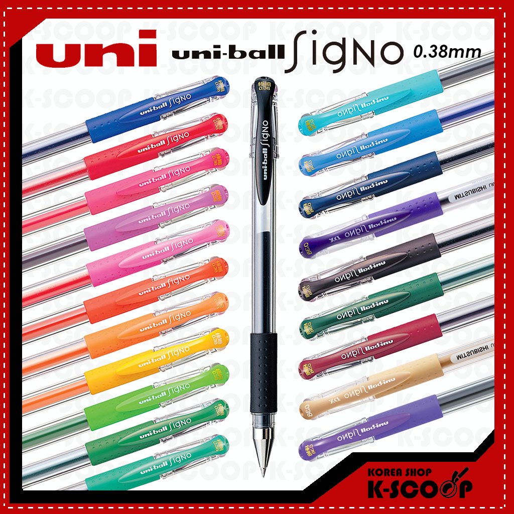 Uni-ball Signo Gel Ink Pen Cap Type 0.38mm UM-151