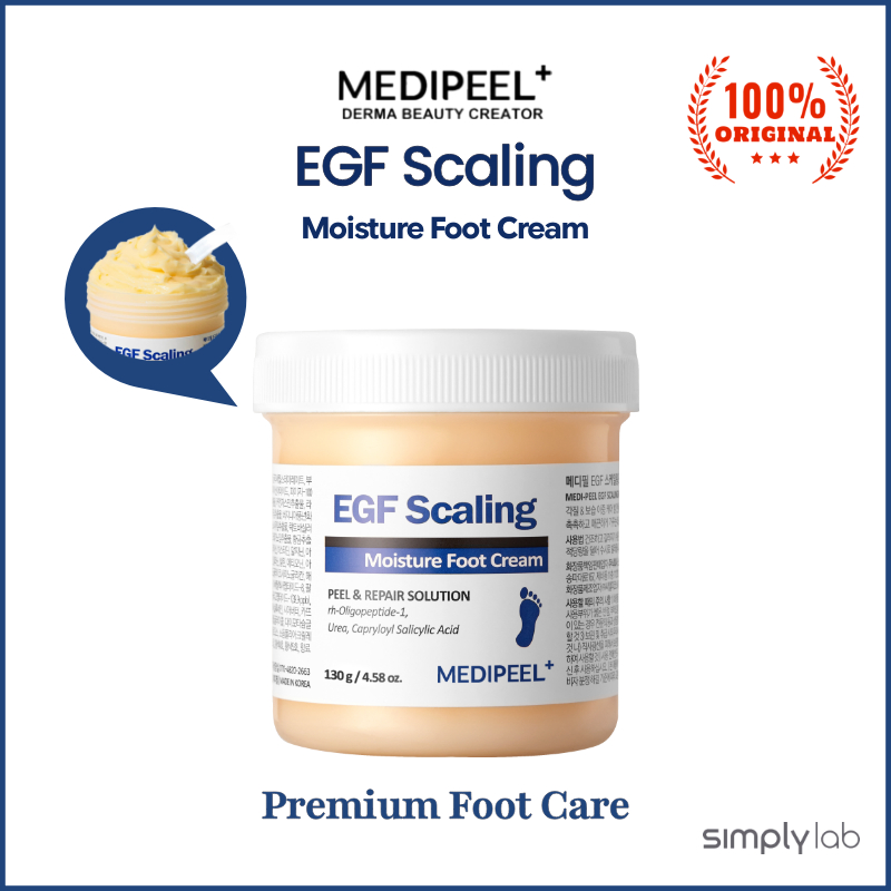 [MEDIPEEL] EGF Scaling Moisture Foot Cream (130g)/ซ่อมแซมความแห้งกร้านอย่างล้ําลึกและแตก