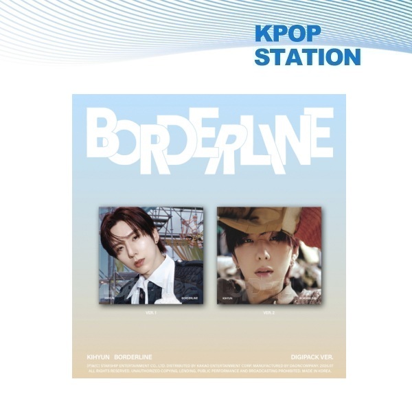 (MONSTA X) KIHYUN - อัลบั้ม EP [ BORDERLIN ] DIGIPACK VER.