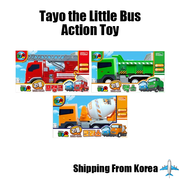 [Tayo the Little Bus] Action Toy SeriesFrank / Max / Chris (Dimensions: 24.5 cm (W)  9.5 cm (D)