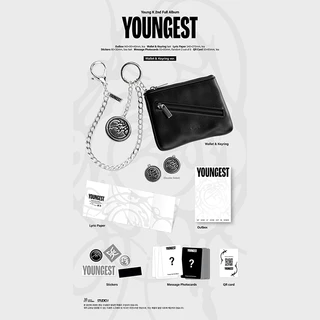 [พร้อมส่ง] DAY6 YOUNG K - [YOUNGEST] 2nd Full Album [อัลบั้ม DAY6 YOUNG K] (WITHMUU POB)