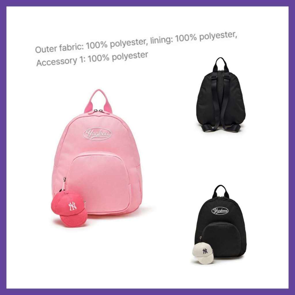 [ML2] 7ABKB0C5N Rookie Mini Backpack NY Yankees Kids Bag