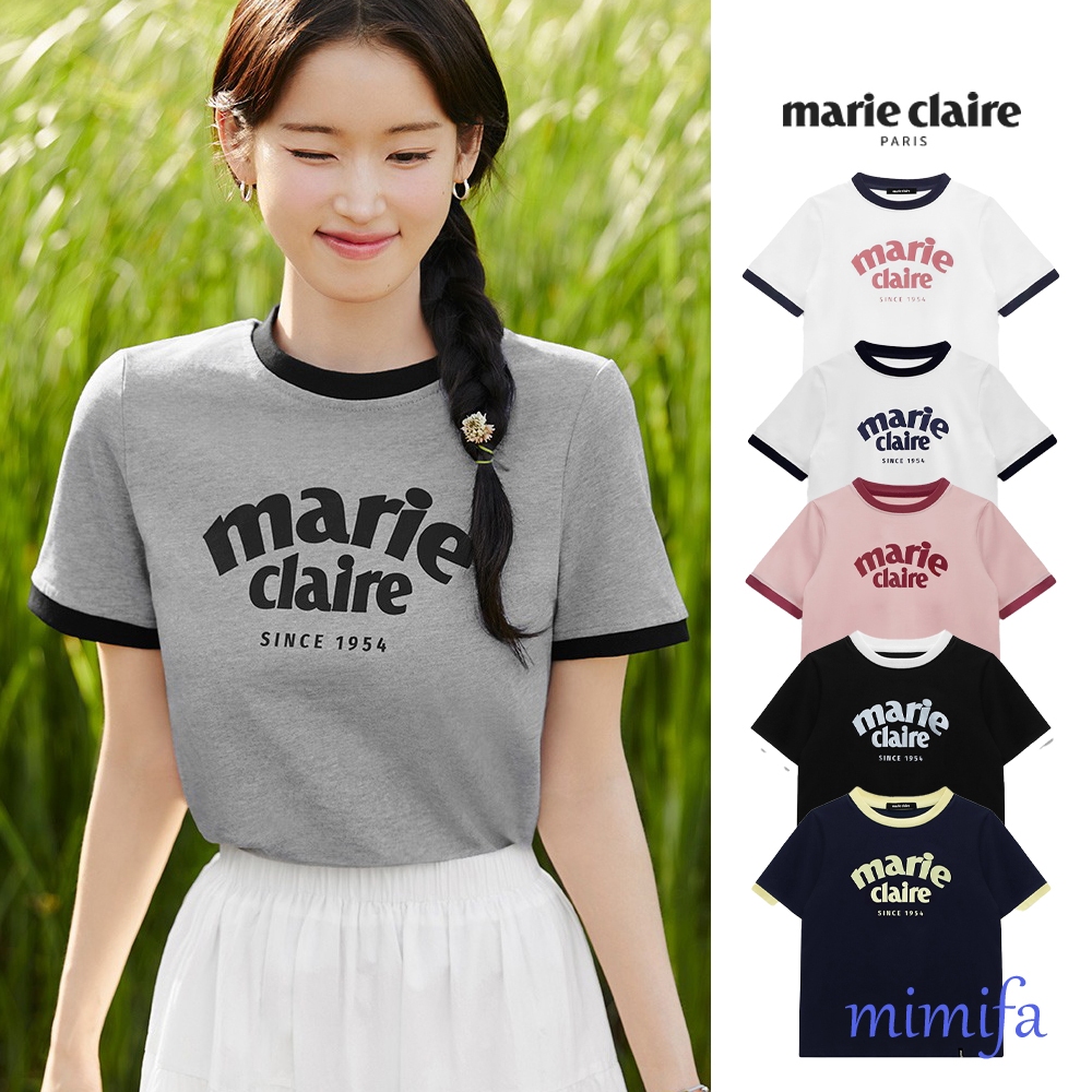 [MARIE CLAIRE] เสื้อยืดแขนสั้น Marie Ringer