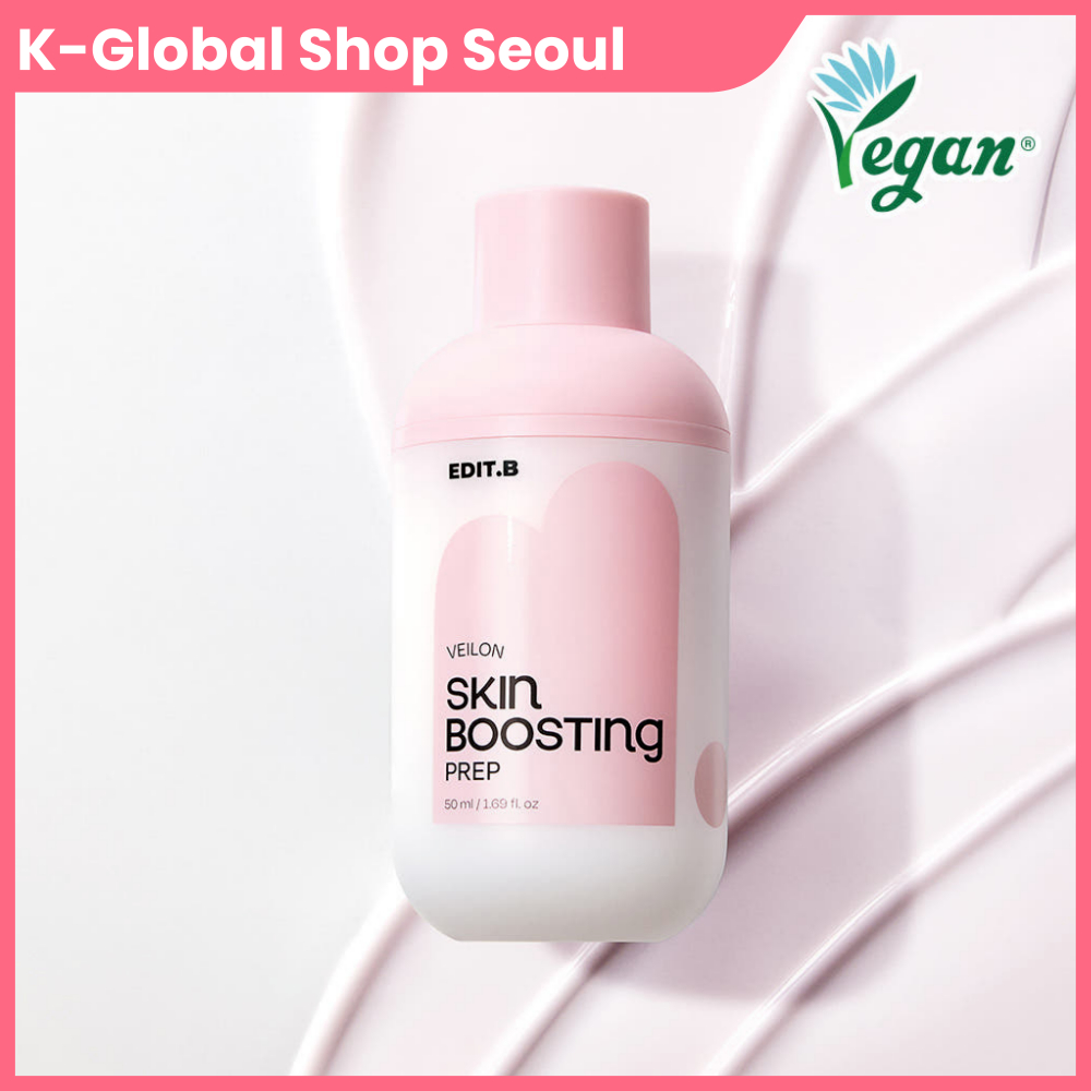 EDIT.B Veilon Skin Boosting Prep 50ml Makeup Prep Moisturizing Skin Primer เบสติดทนนาน