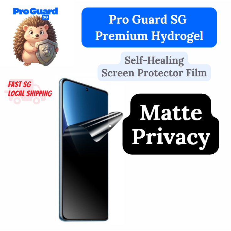 [SG] Honor Matte Privacy Screen Protector Film Honor 600 500 400 Pro Lite 200 Smart 90 X9b X9a