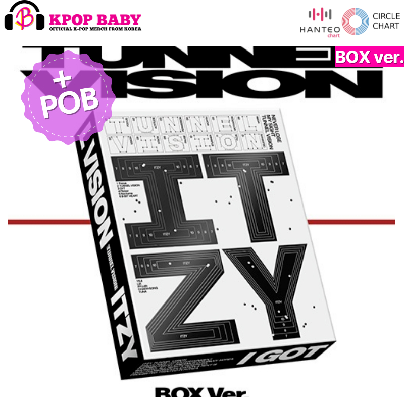 (BOX ver.) ITZY TUNNEL VISION (POB)