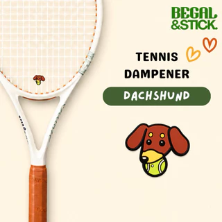 ยางลดแรงสั่นสำหรับไม้เทนนิส Tennis Dampener ลายน้องหมา Dachshund