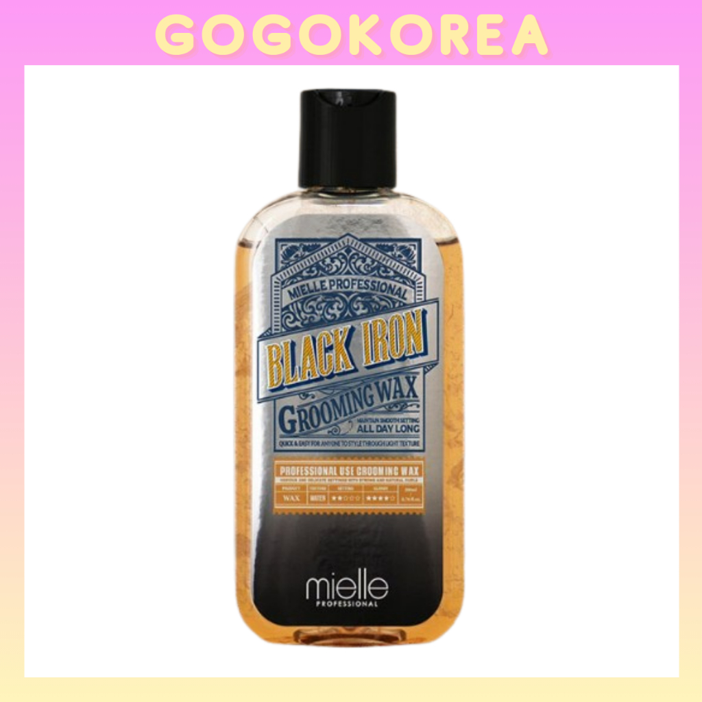 [Mielle] Professional Black Iron Grooming Wax 200ml