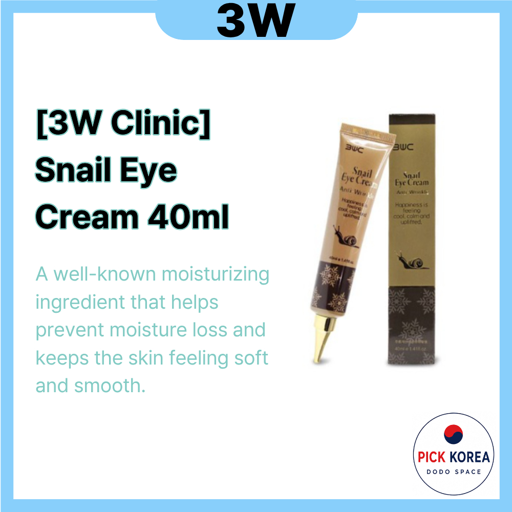 [3W Clinic] Snail Eye Cream 40ml by lemere