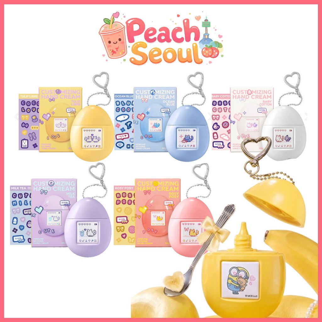 (พร้อมส่ง) [MUMCHIT] Perfume Keyring Hand Cream 50ml_จากเกาหลี