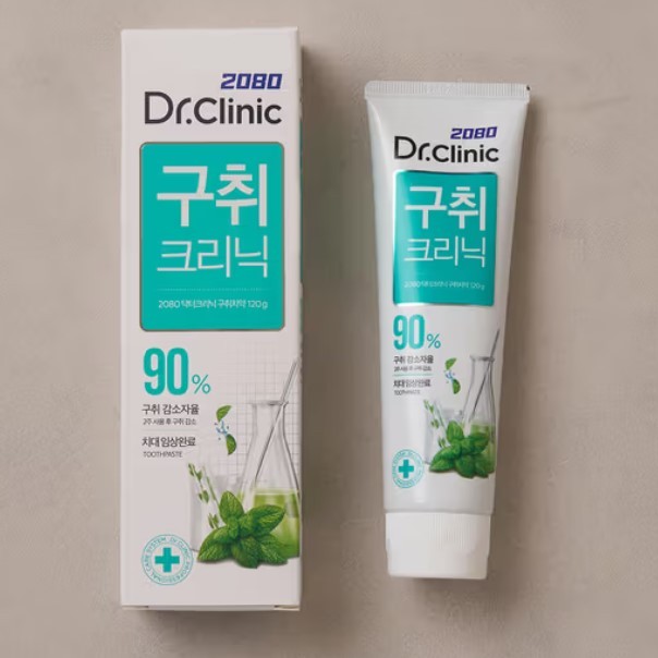 2080 Dr.Clinic Bad Breath Toothpaste 120g (จัดส่งจากเกาหลี)