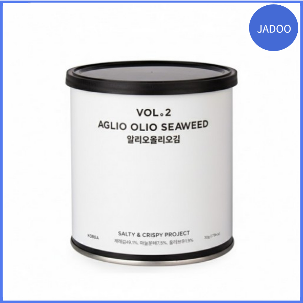 Alio Olio Gim – สาหร่ายทะเลคั่วระดับพรีเมียมรสกระเทียมและน้ํามันมะกอก