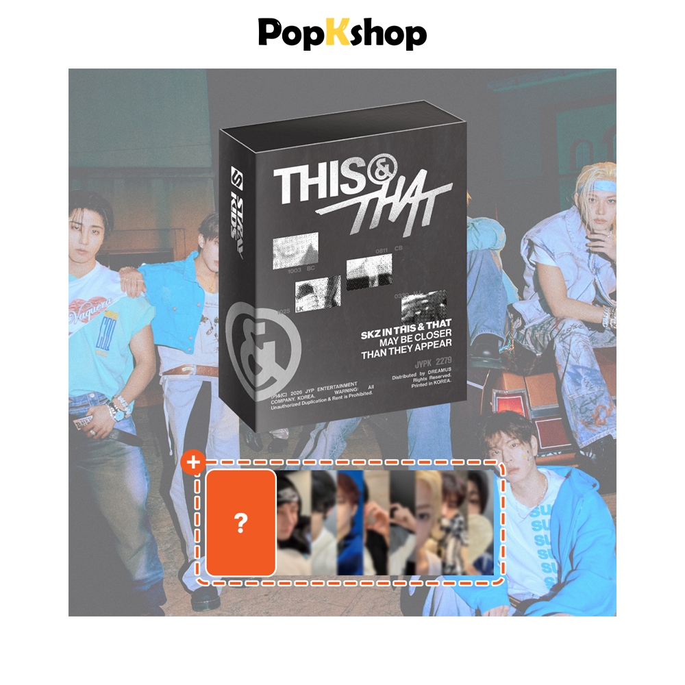 [ของแถม] Stray Kids SKZ Mini 10th Album [ THIS & THAT ] FANS ALBUM Ver