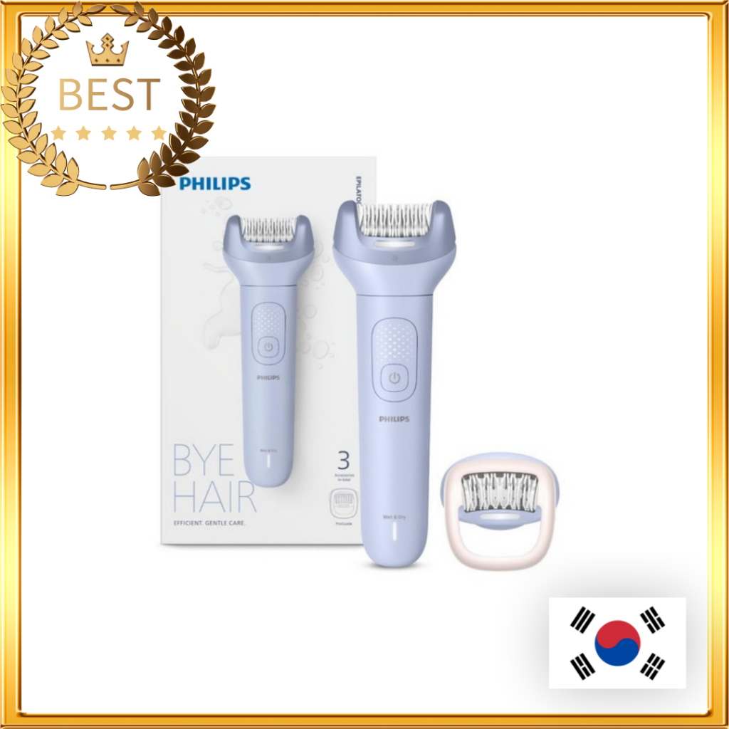 [Philips] Satinelle 8000 เครื่องกําจัดขน BRE708/00 กําจัดขนไร้สายแบบเปียกและแห้ง