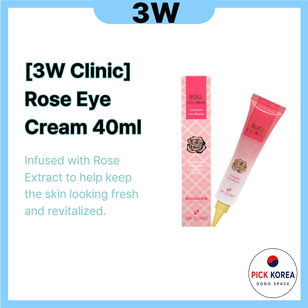 [3W Clinic] Rose Eye Cream 40ml by lemere