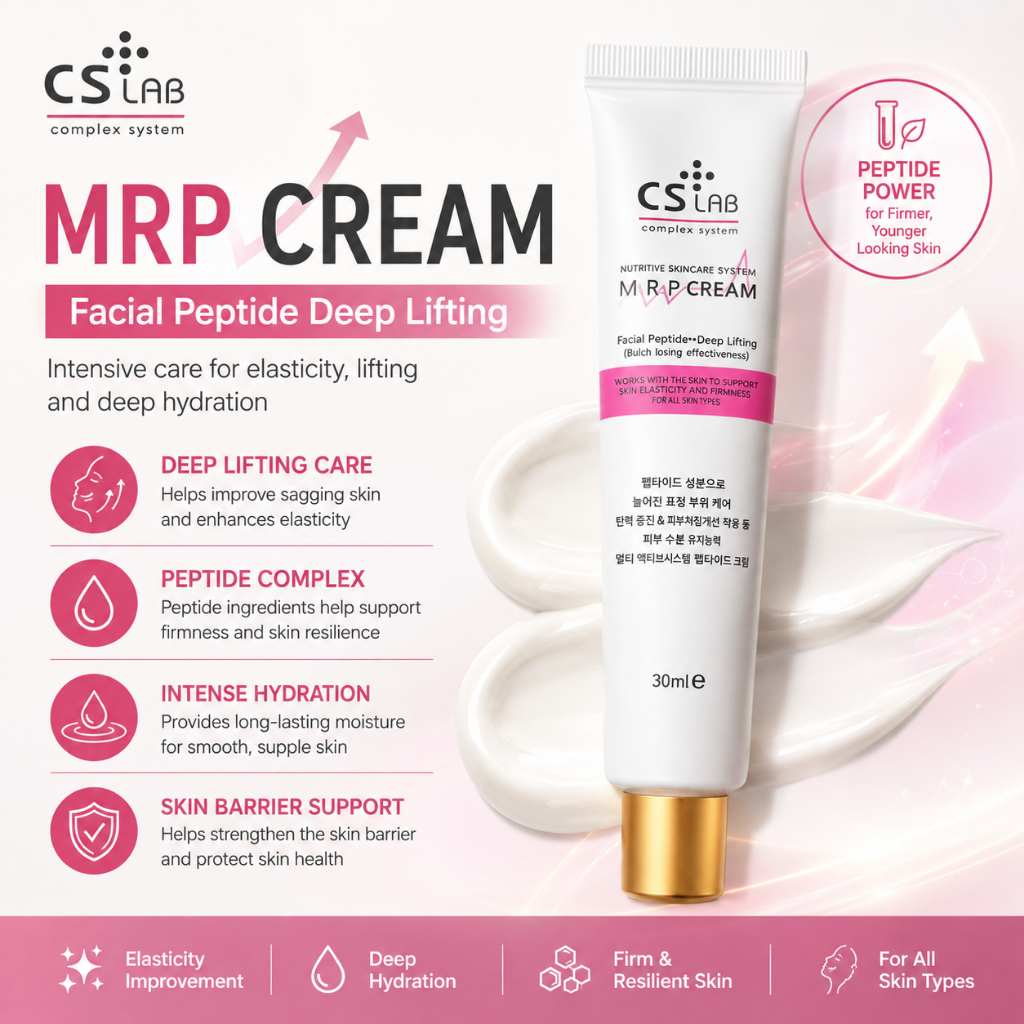 [CSLab] MRP Cream, Facial Peptide Deep Lifting, 30ml | ดูแลเปปไทด์ | กระชับ | ดูแลริ้วรอย | ความยืดห