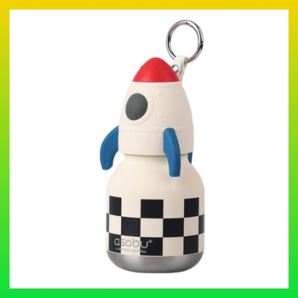 Your Tiny Buddy on the Go – Character Keyring Mini Tumbler