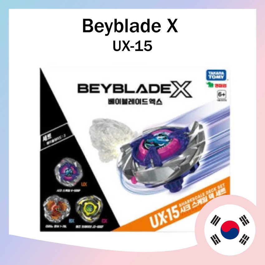 TAKARA TOMY Beyblade X UX-15 / ชุดดาดฟ้าขนาดฉลาม