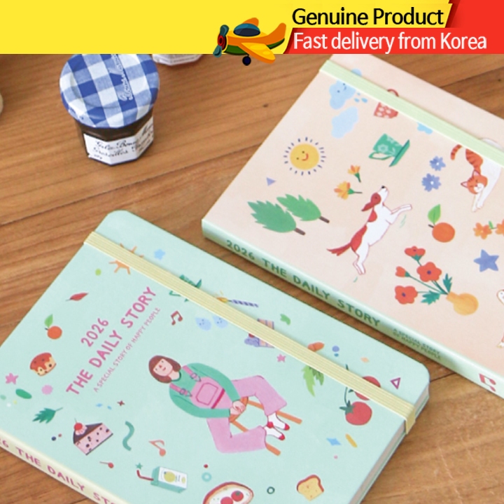 7321 DESIGN สมุดแพลนเนอร์ประจำวัน 2026 – The Daily Story Diary B6