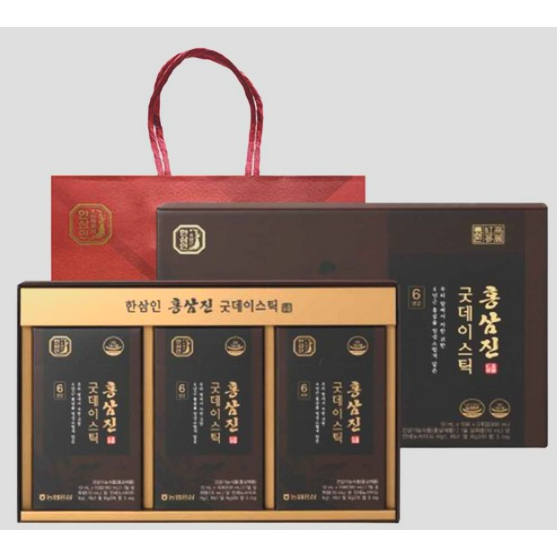 Good Day Stick Red Ginseng Box (30 ซอง/300ml) - กล่องสวยงาม ของขวัญสุดหรู