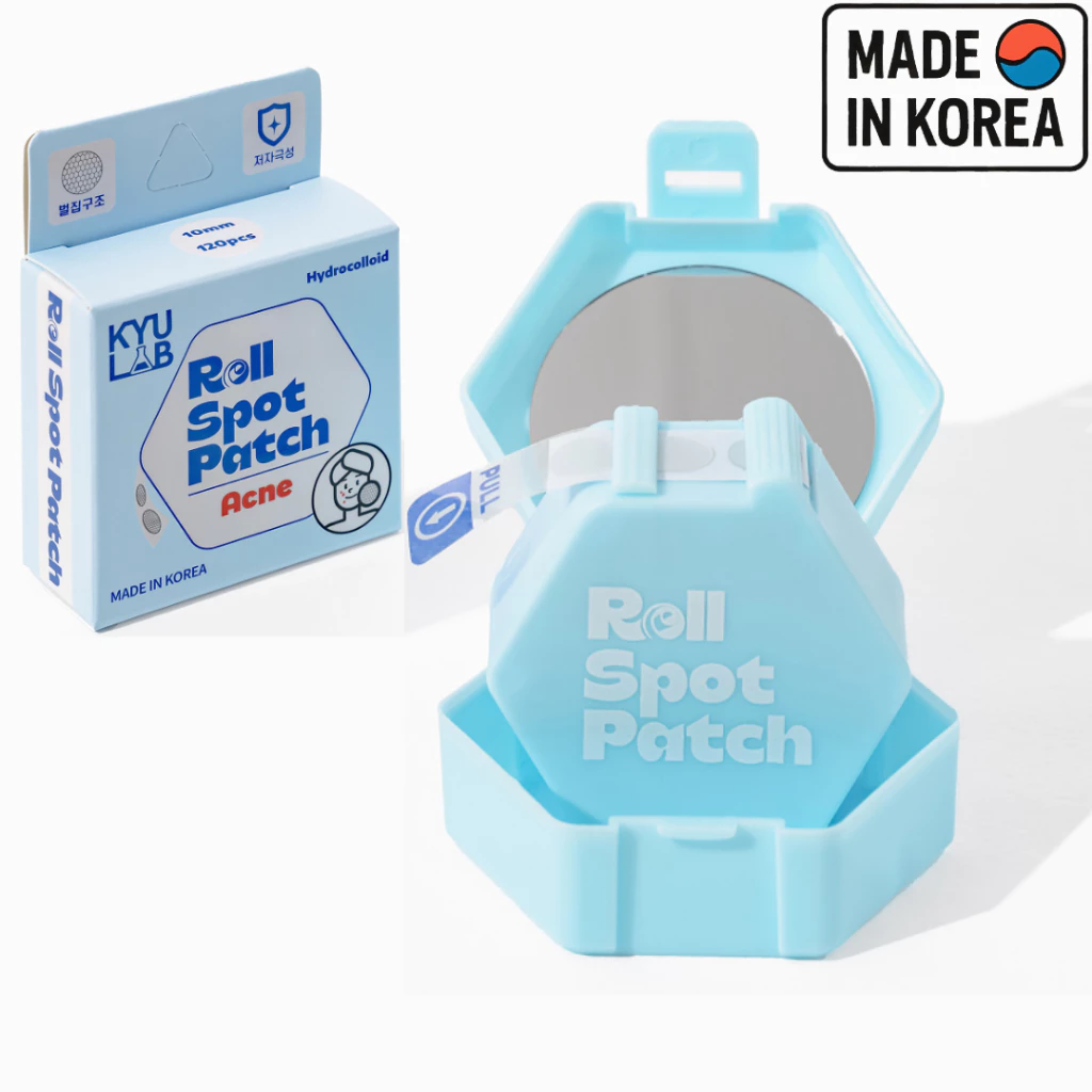 [KYU LAB] แผ่นแปะสิว Roll Spot Patch 10mm / 120pcs