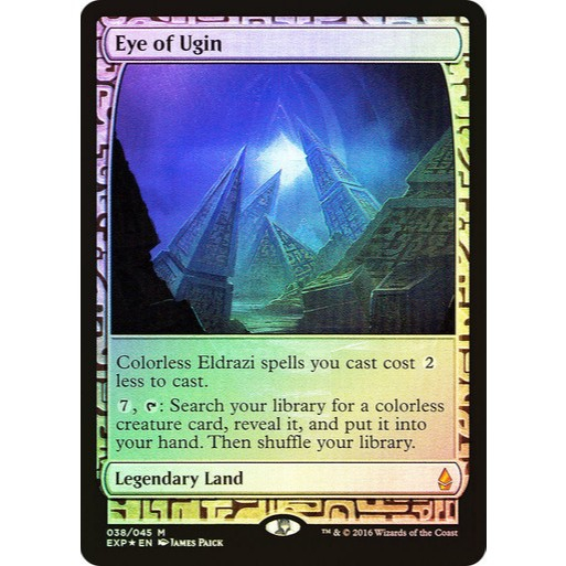 การ์ด EDH PlayTest - Eye of Ugin (Land)