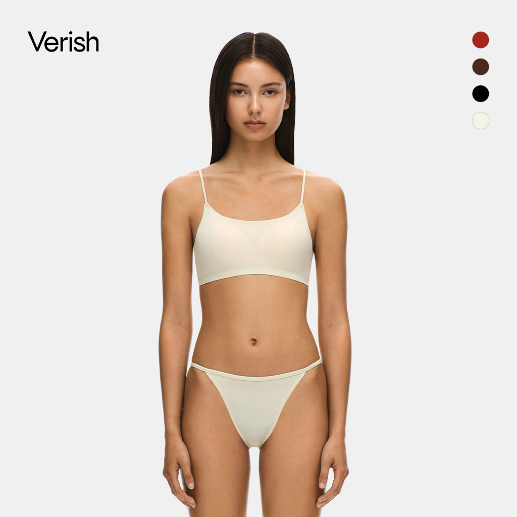 VERISH ESSENTIAL FIT SCOOP BRALETTE