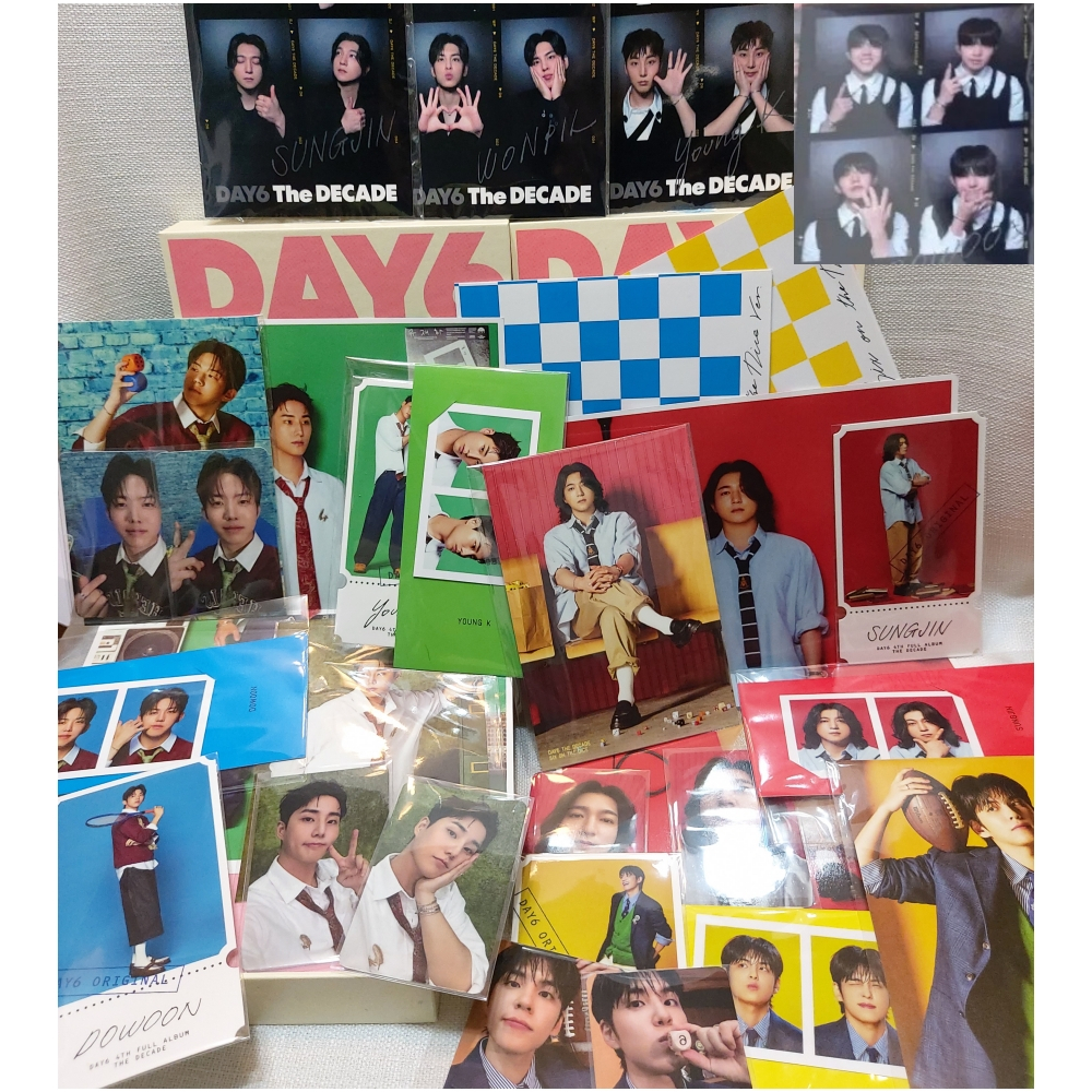 DAY6 The DECADE [DICE Ver.] | ชุดครบ 4 สมาชิก | รวมของแถมกดครั้งแรก (First Press Benefits)