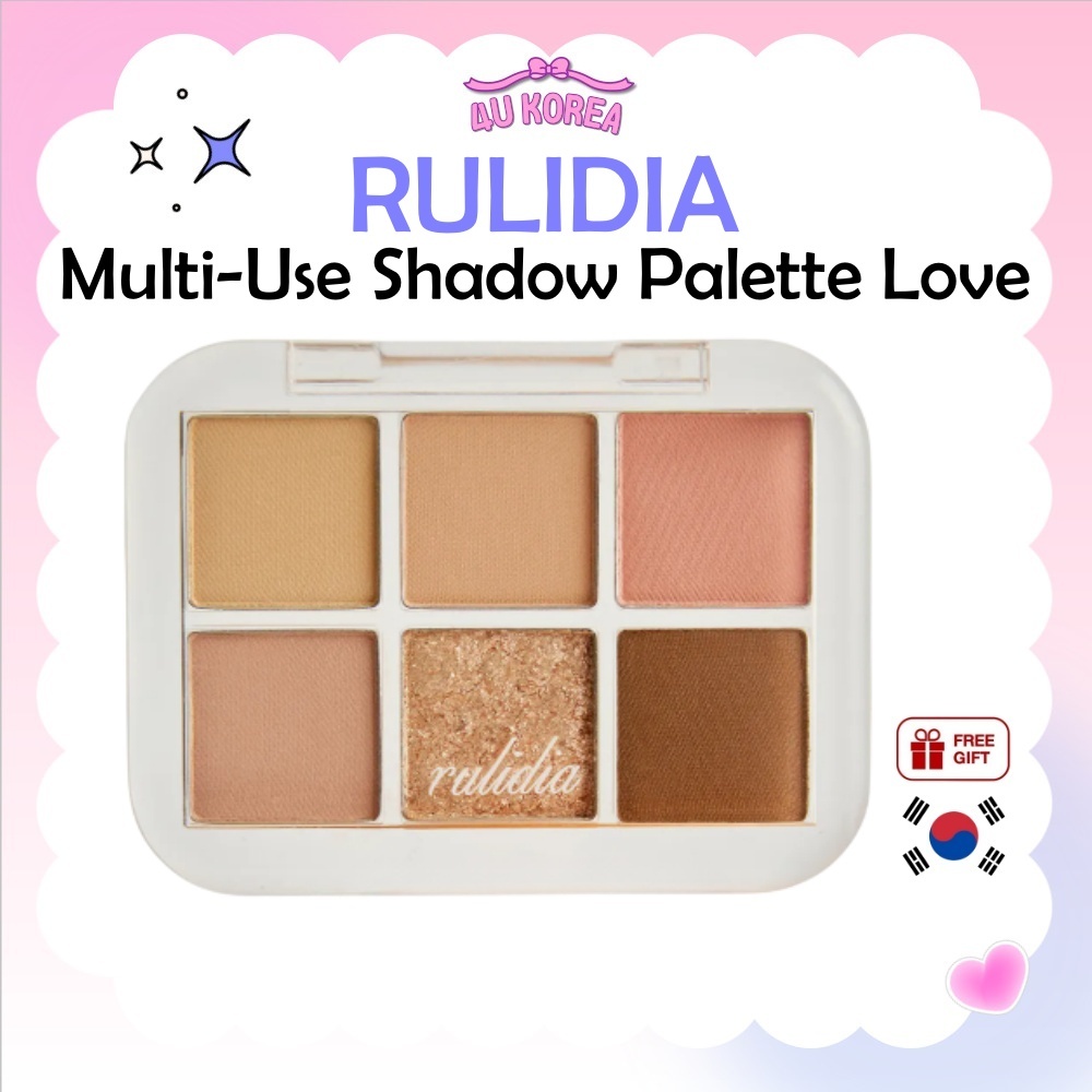 RULIDIA Multi-Use Shadow Palette Love 4.6g / K-BEAUTY