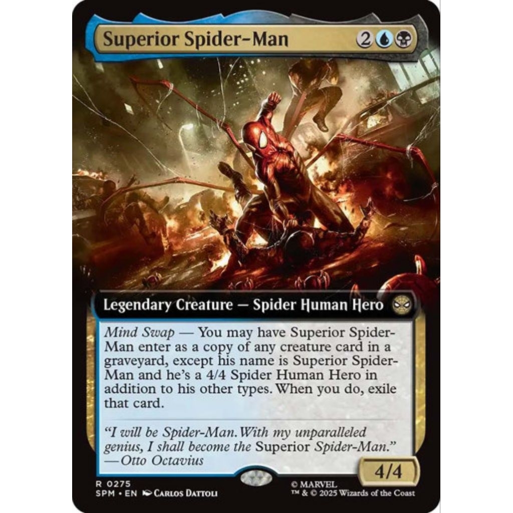 Spider-Man ของ MTG Marvel - Superior Spider-Man Extended Art Non Foil