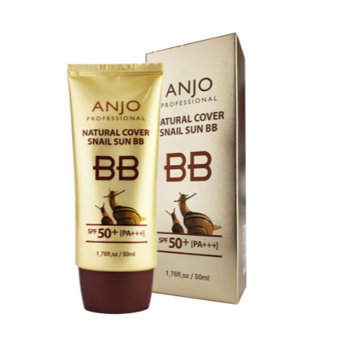 [Anjo] Natural Cover Snail Sun BB Cream 50ml โดย lemere