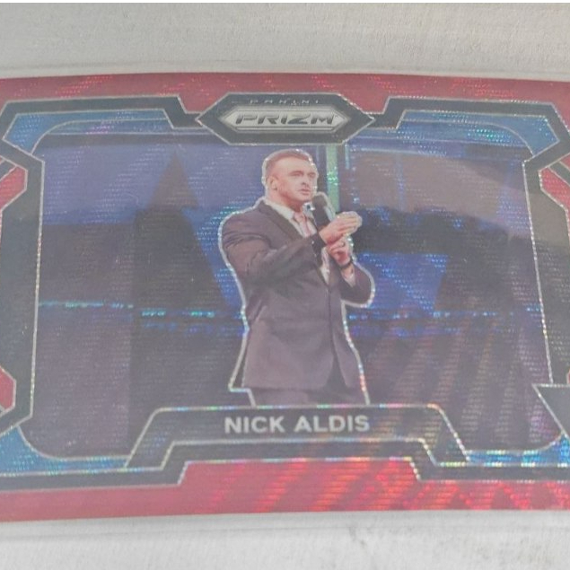 2024 WWE Panini Prizm - Nick Aldis Red Prizm