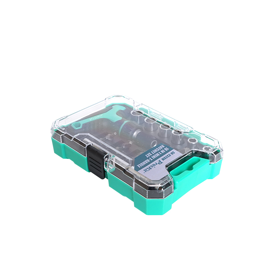 ProsKit SD-2320M - 18 in 1 Mini T-handle Ratchet Set