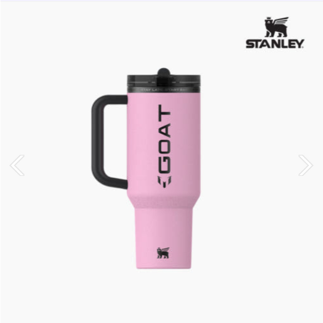 STANLEY X MESSI QUENCHER H2.0 PRO TOUR FLIP STRAW TUMBLER 1.18L – แพะสีชมพู