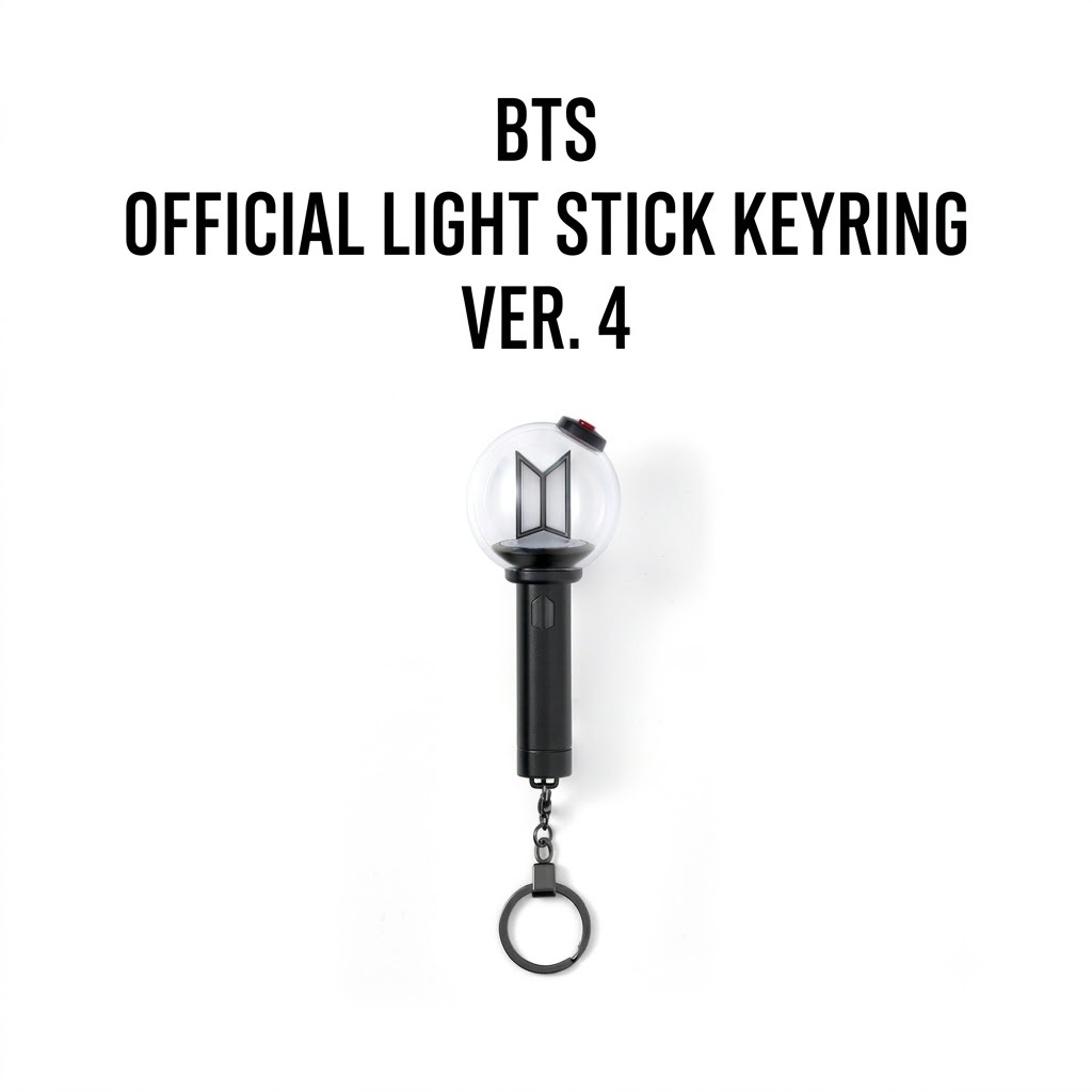 [BTS] BTS OFFICIAL LIGHT STICK KEYRING VER.4