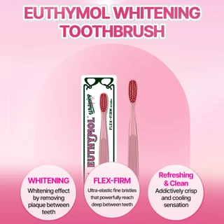 EUTHYMOL แปรงสีฟันไวท์เทนนิ่ง (Pink / White)