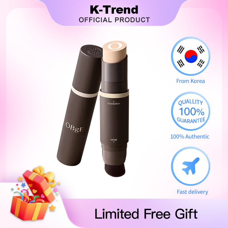 [จัดส่งฟรี]OBgE Natural Cover Foundation PRO 14g