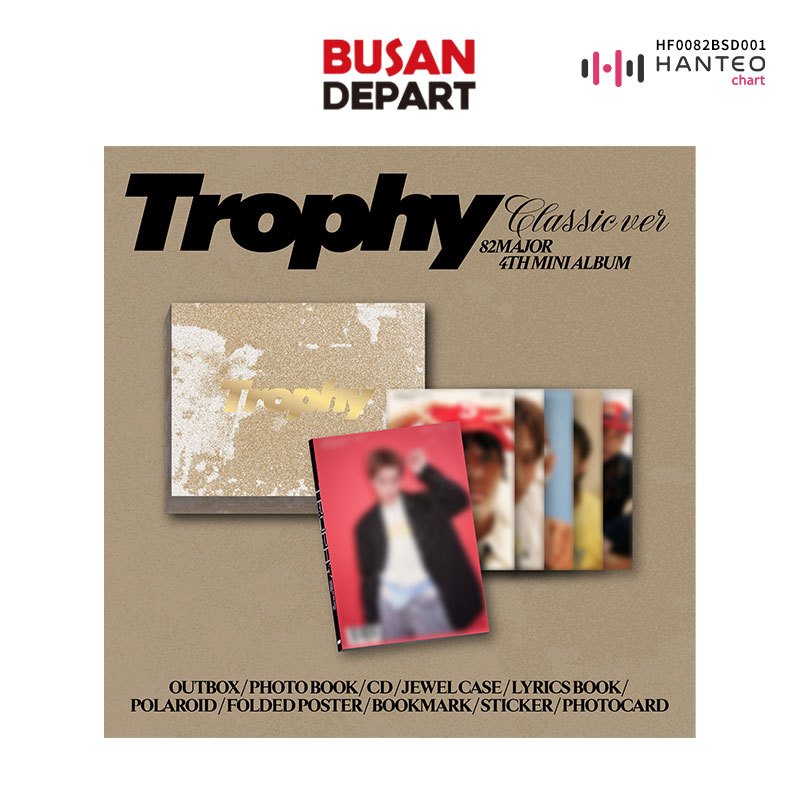 82MAJOR The 4th Mini Album [Trophy]