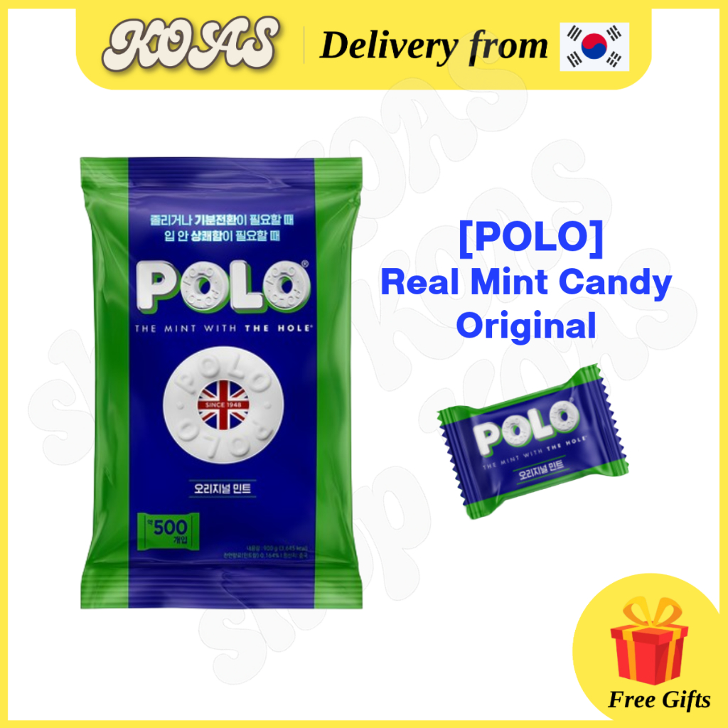 POLO Real Mint Candy Original 30ea / 50ea Classic British Tube Mints รสลมหายใจสดชื่น & Cool