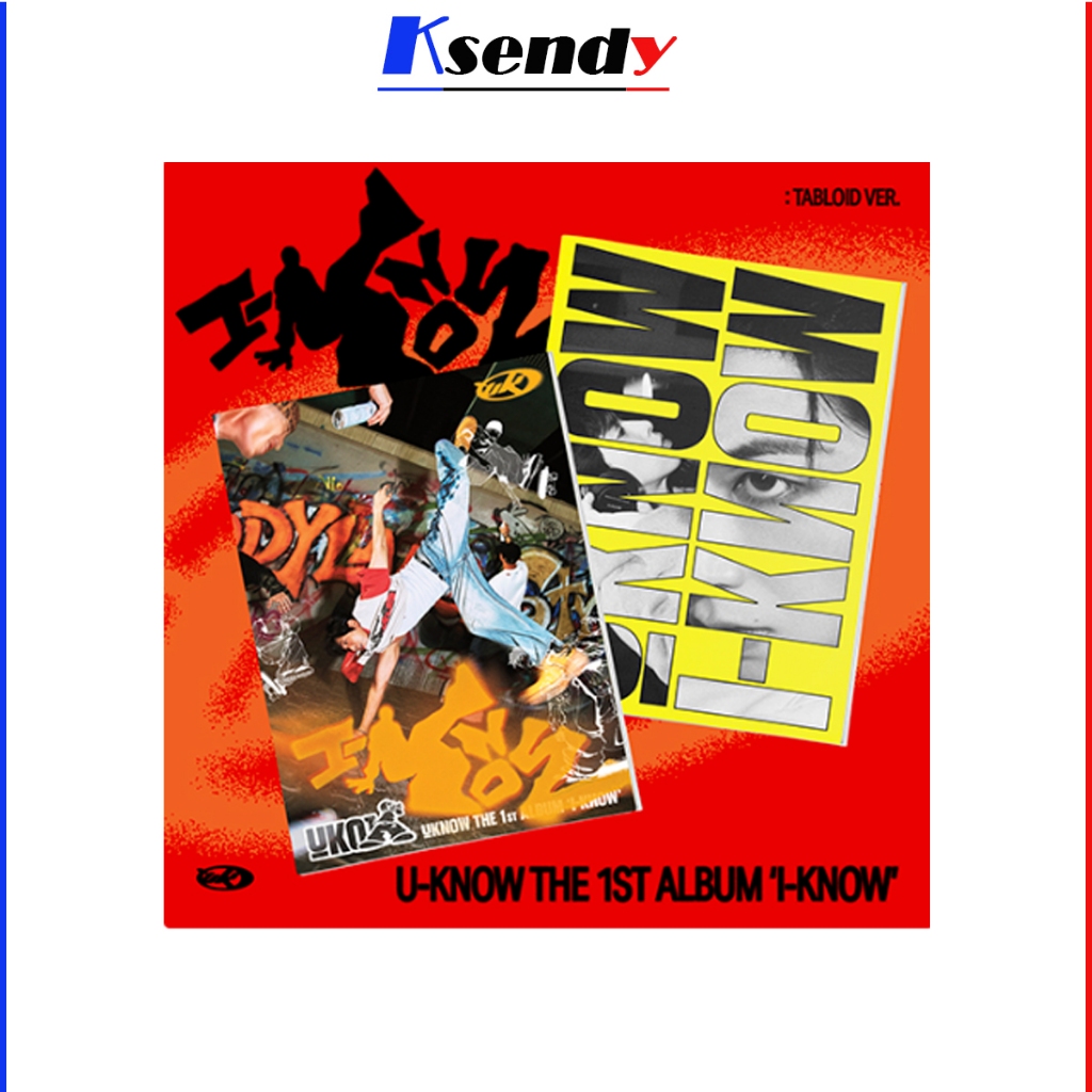 ( TVXQ! ) U-Know 1st Full Album [ I-KNOW ] Tabloid Ver.
