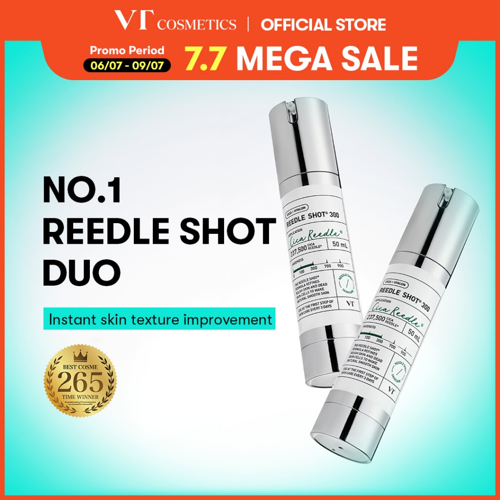 [VT] Reedle SHOT GIFT SET 100 / 300 / 700 สตาร์ทเตอร์ผิว การปรับปรุงผิว [Official Flagship]