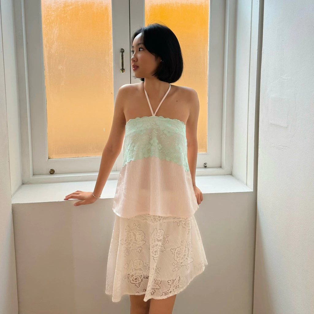 FLORE | Viera tube top เสื้อเกาะอก ใส่ได้2แบบ