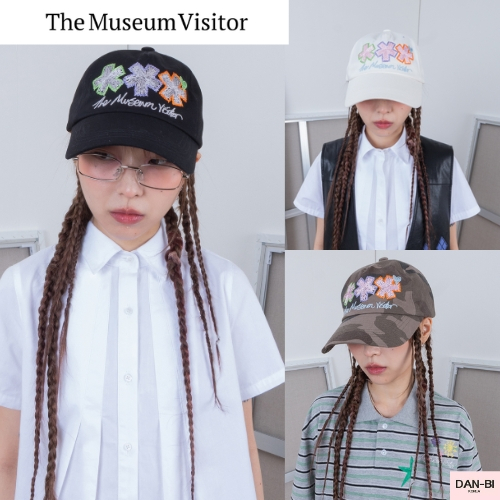 [THE MUSEUM VISITOR] ASTERISK MUSEUM BALL CAP_3 COLORS / สินค้า KR แท้ 100% / จัดส่งรวดเร็วจาก KR!
