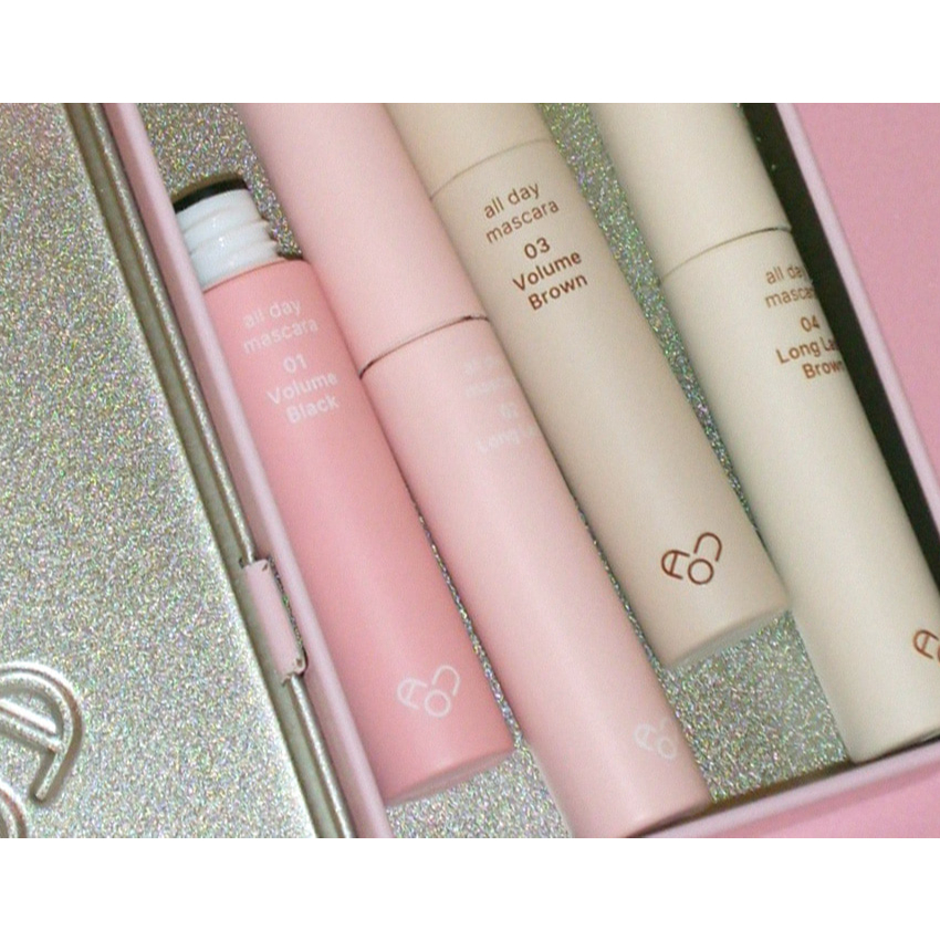 เครื่องสำอางตาเกาหลี AOU ALL DAY MASCARA 3.3G 4TYPES รูปที่ 2