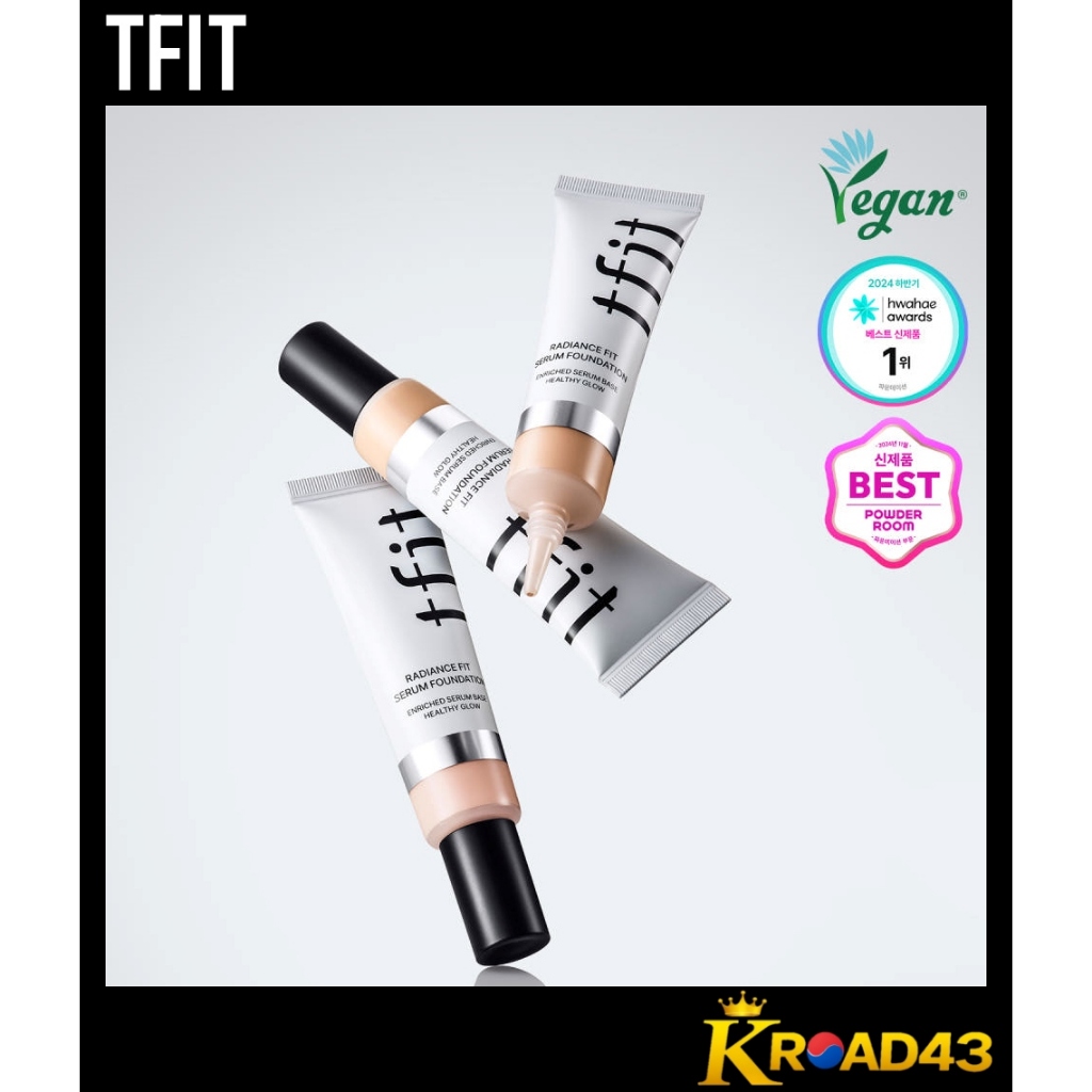 【TFIT】RADIANCE FIT SERUM FOUNDATION (30COLORS)(30G)/K-Beauty/ของแท้ 100%/จัดส่งจากเกาหลี
