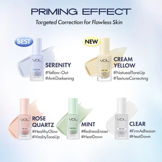 VDL Tone Stain Color Correcting Primer 30ml | Anti-Dullness Brightening Primer